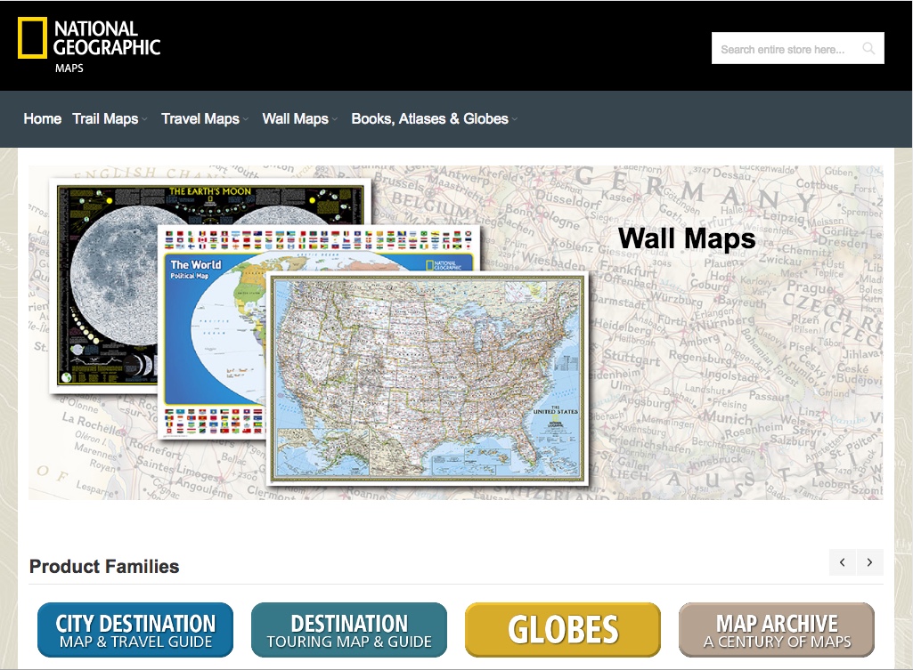 NatGeoMaps Magento Integration